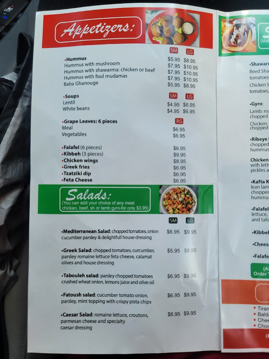 Pita Shop Menu - Image 5